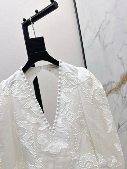 Zimm NEW embroidered dress
