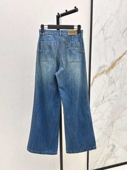 CD NEW wide-leg jeanes