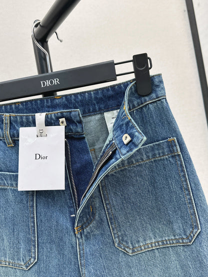 CD NEW wide-leg jeanes