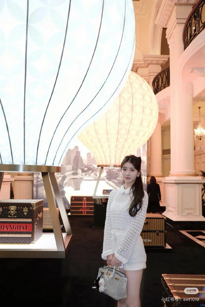 Chan NEW Openwork knitwear