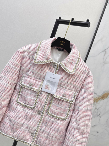 Chan NEW  tweed down jacket