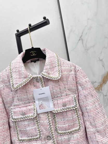 Chan NEW  tweed down jacket