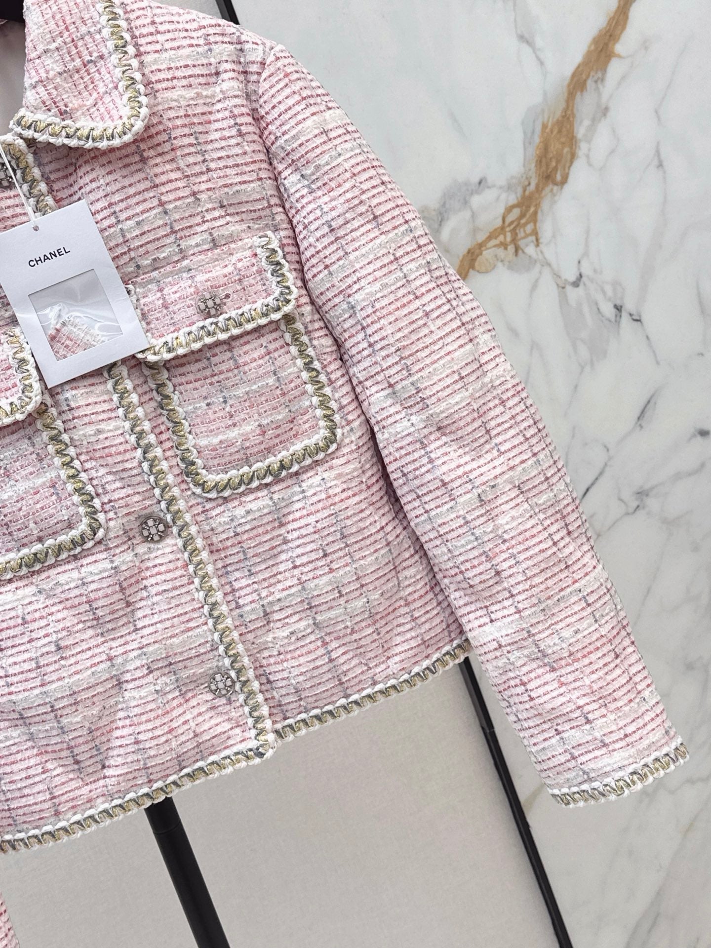 Chan NEW  tweed down jacket