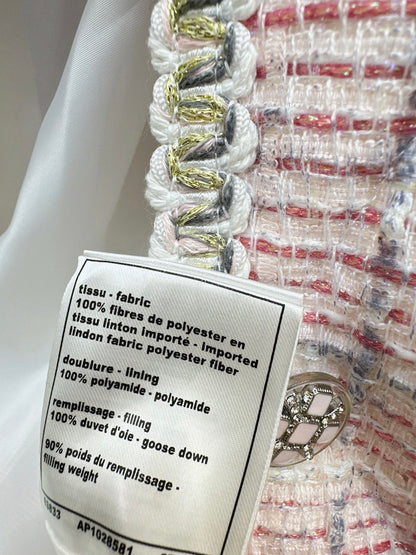 Chan NEW  tweed down jacket