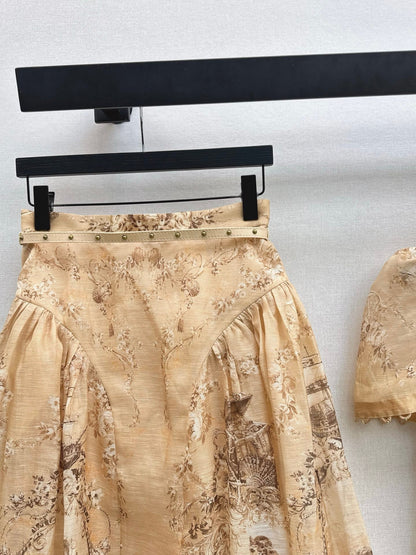 Zimm NEW print skirts