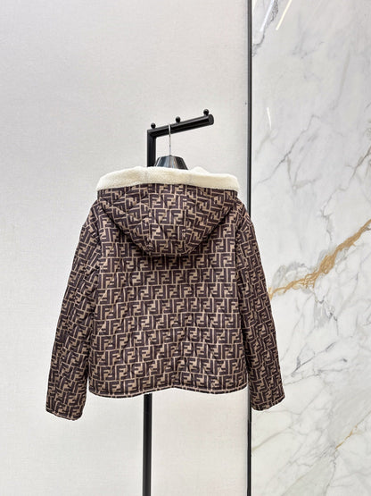 Fend NEW reversible hooded jacket