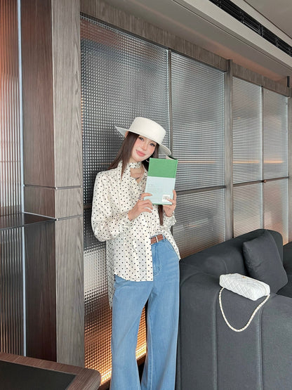 Saint NEW  polka dot shirts