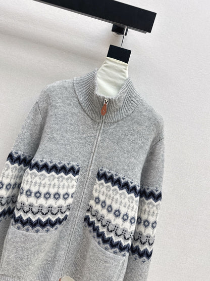 Ral NEW fair Isle jacquard cardigan