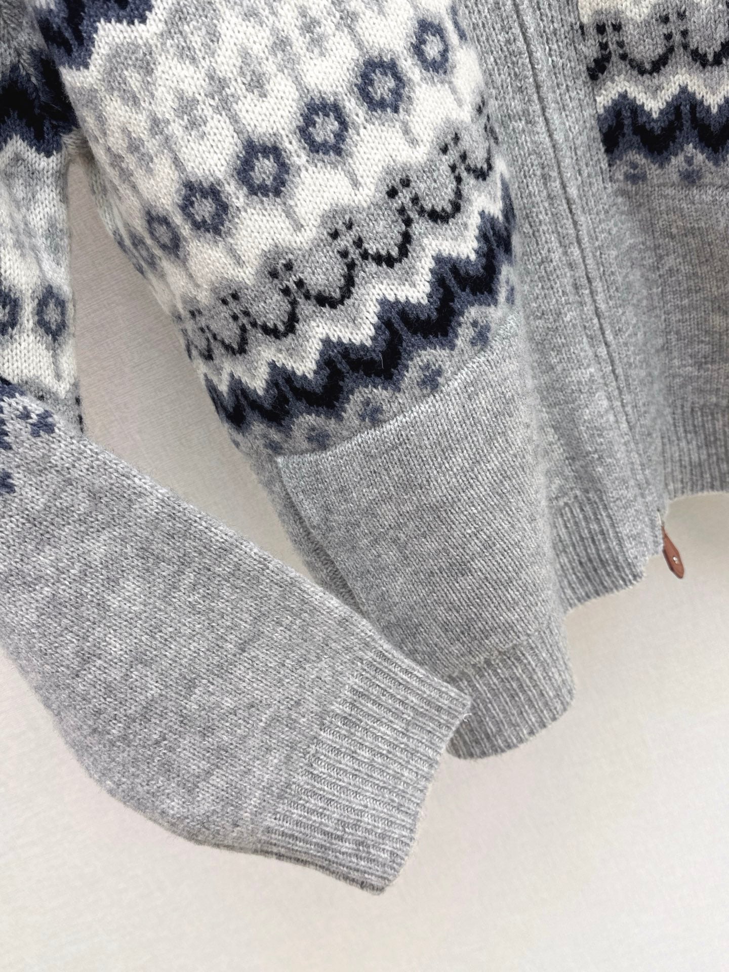 Ral NEW fair Isle jacquard cardigan
