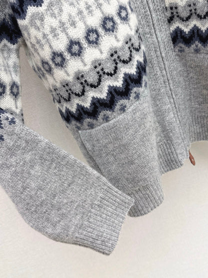 Ral NEW fair Isle jacquard cardigan