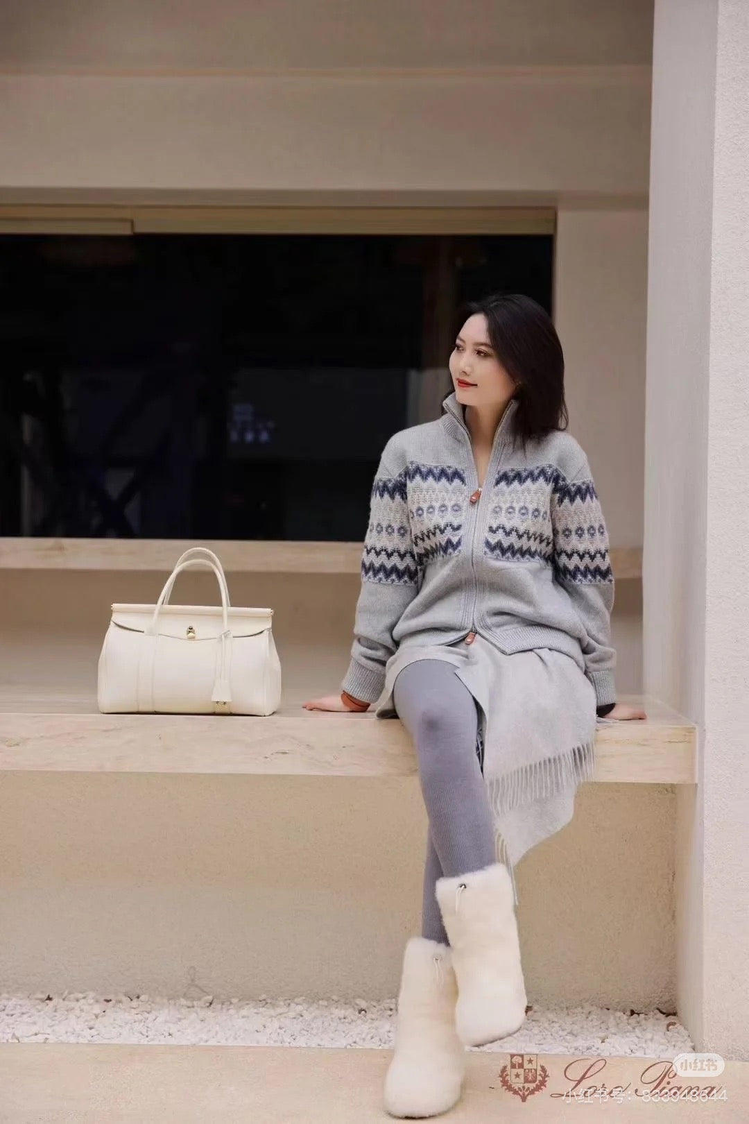 Ral NEW fair Isle jacquard cardigan