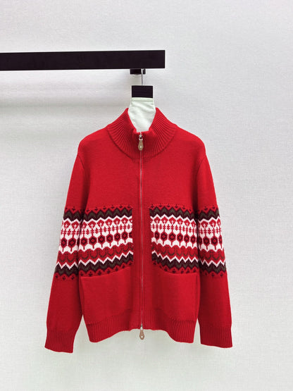 Ral NEW fair Isle jacquard cardigan