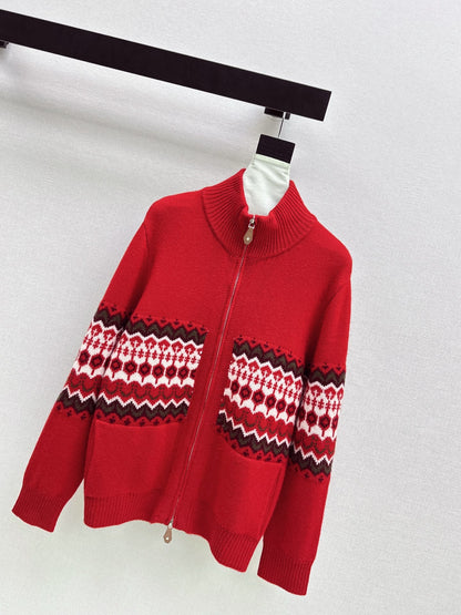 Ral NEW fair Isle jacquard cardigan