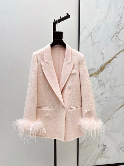 Miu NEW woolen blazer jacket