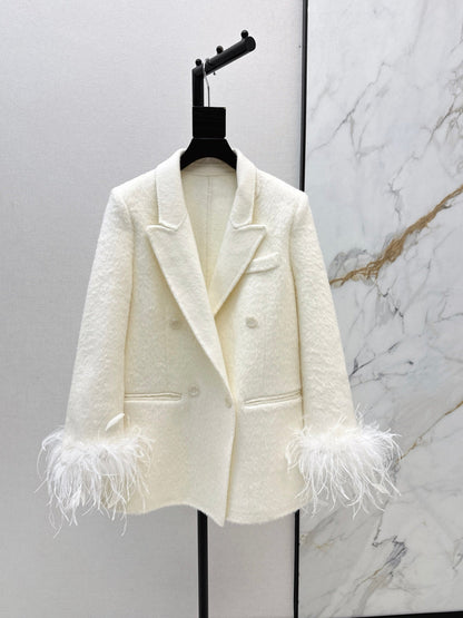 Miu NEW woolen blazer jacket