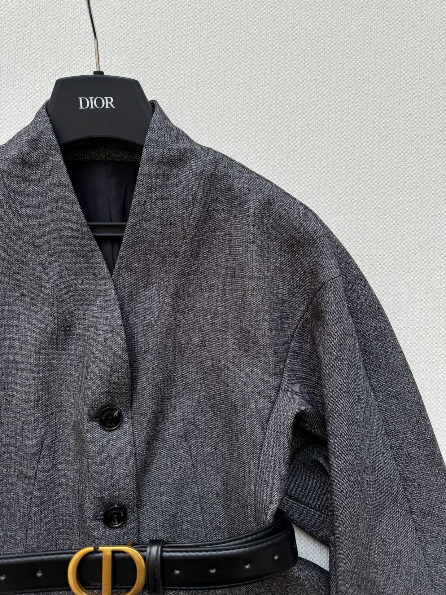 CD NEW jacket with belted