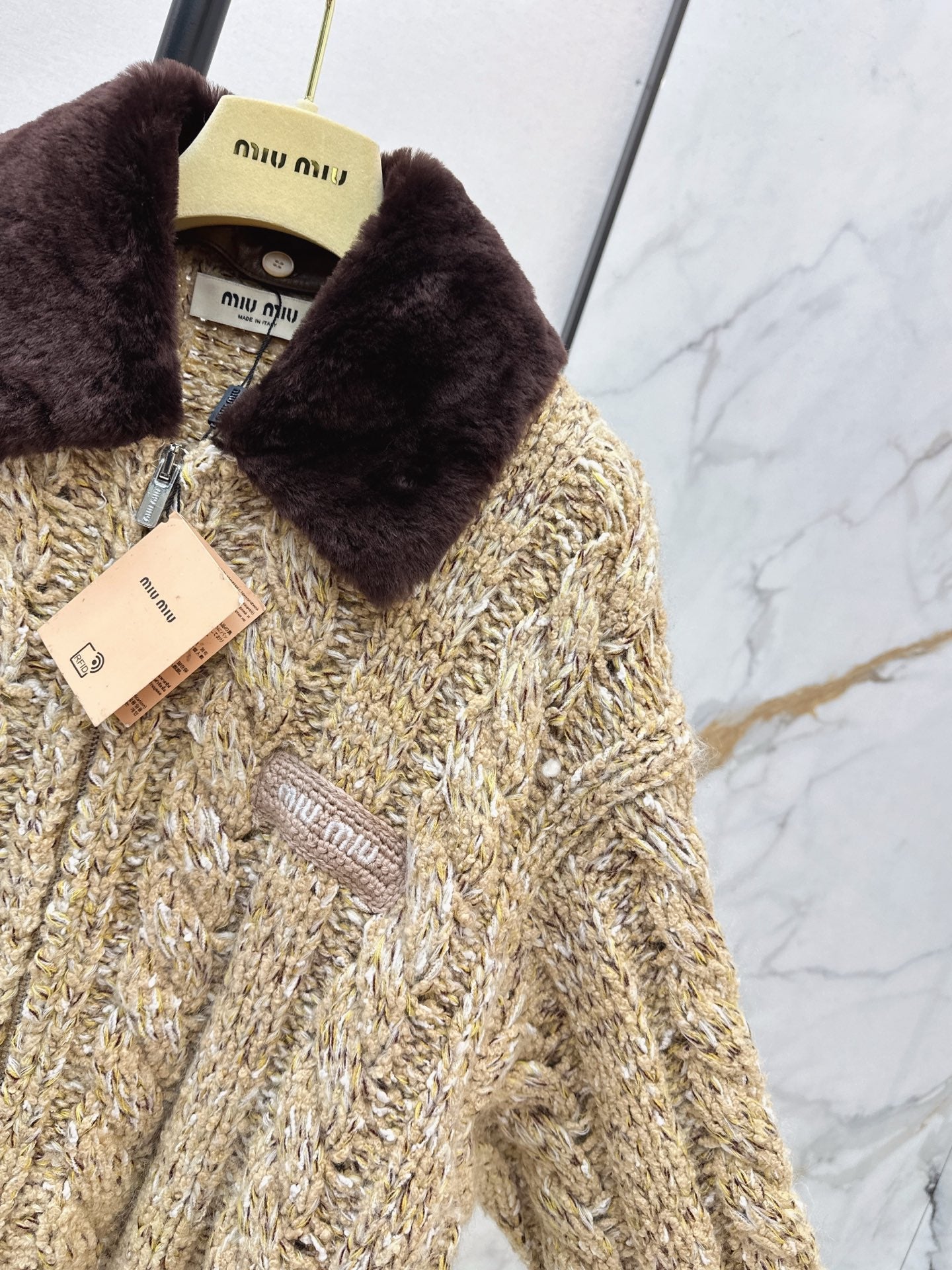 Miu NEW zip-up jacket