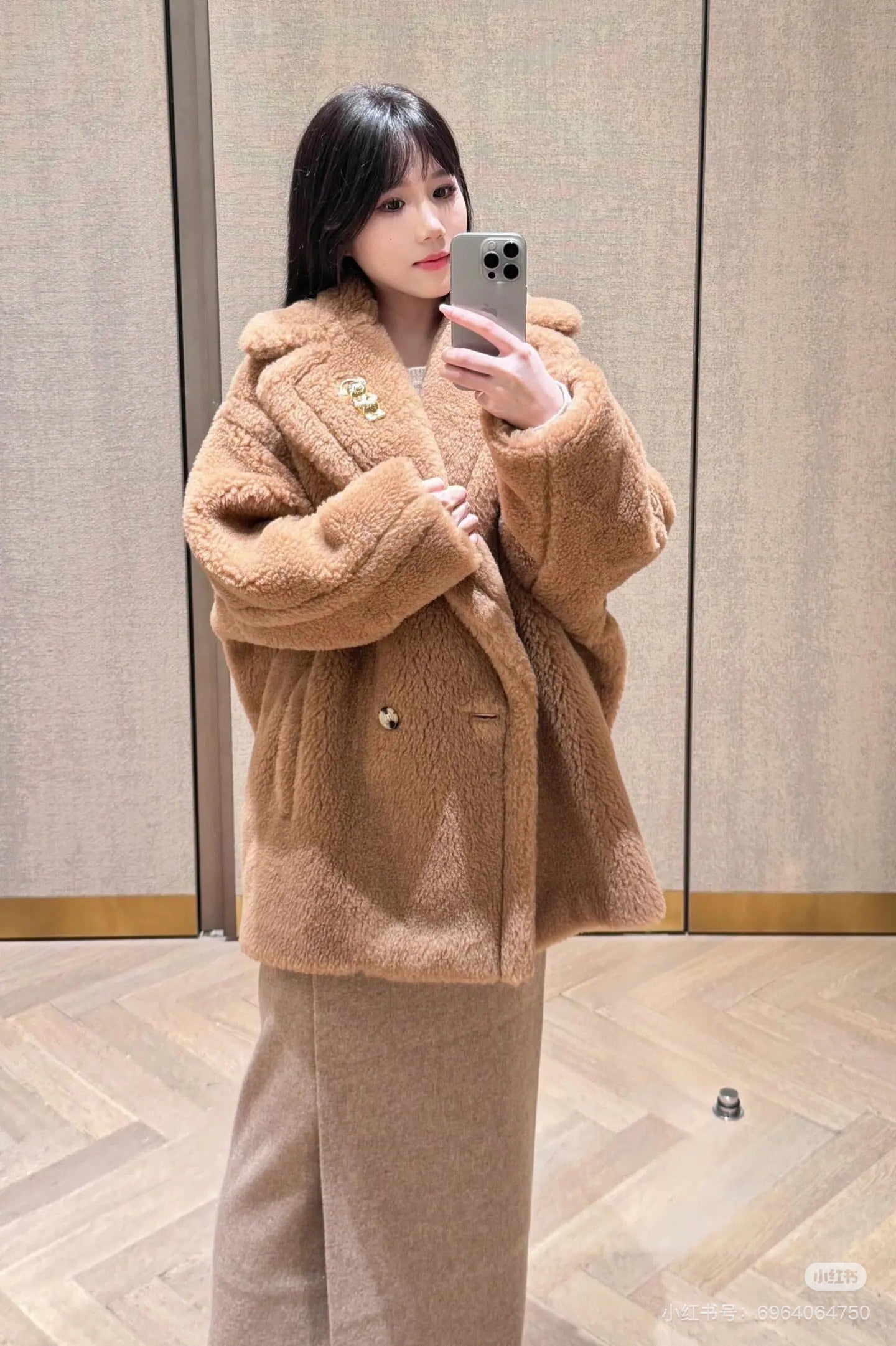 Max NEW camel wool jacket