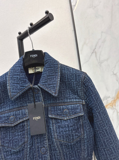 Fend NEW Shorts denim jacket