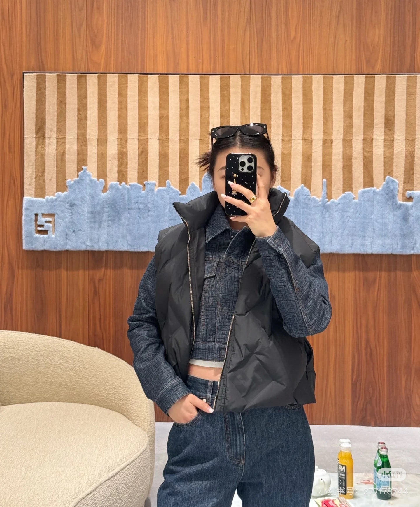 Fend NEW Shorts denim jacket