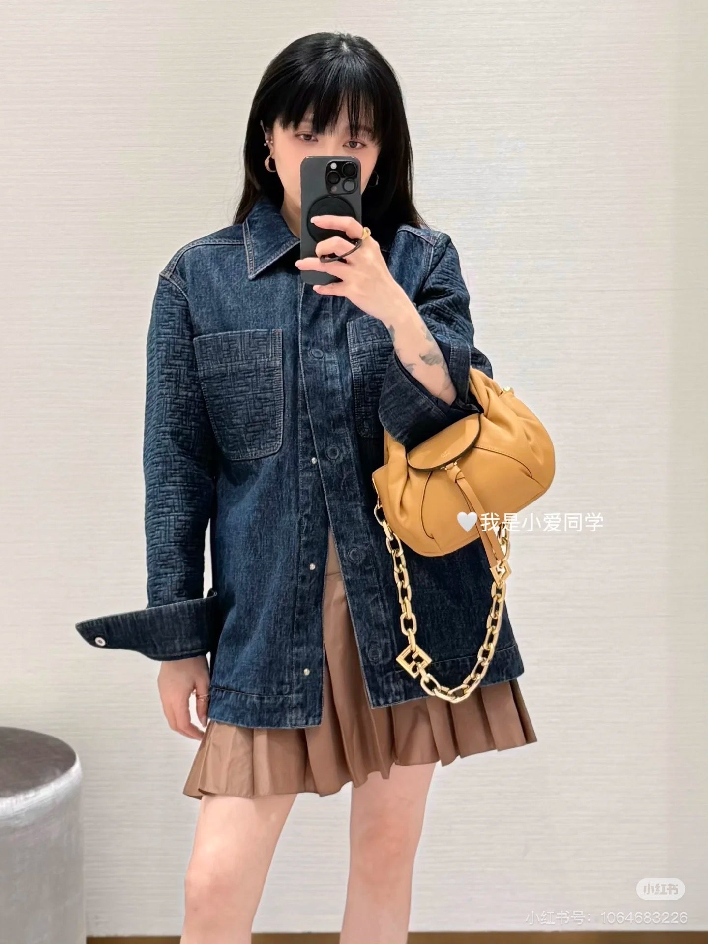 Fend NEW denim shirt