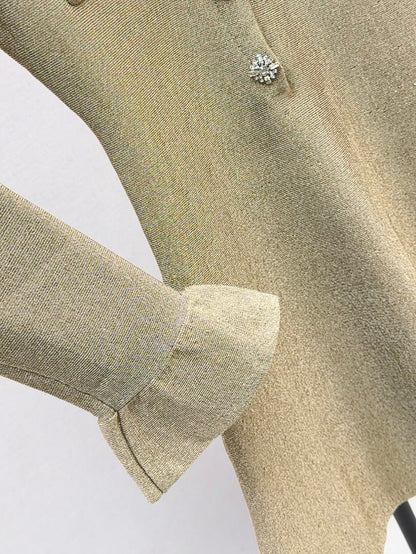 Sp NEW rhinestones knit dress