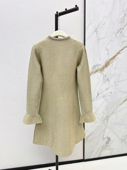 Sp NEW rhinestones knit dress