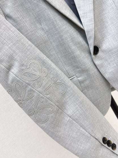 Loe NEW embroidery blazer