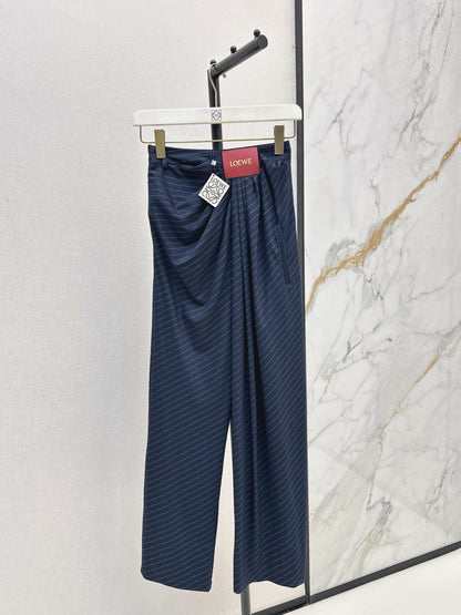 Loe NEW folds suits high-waist pants