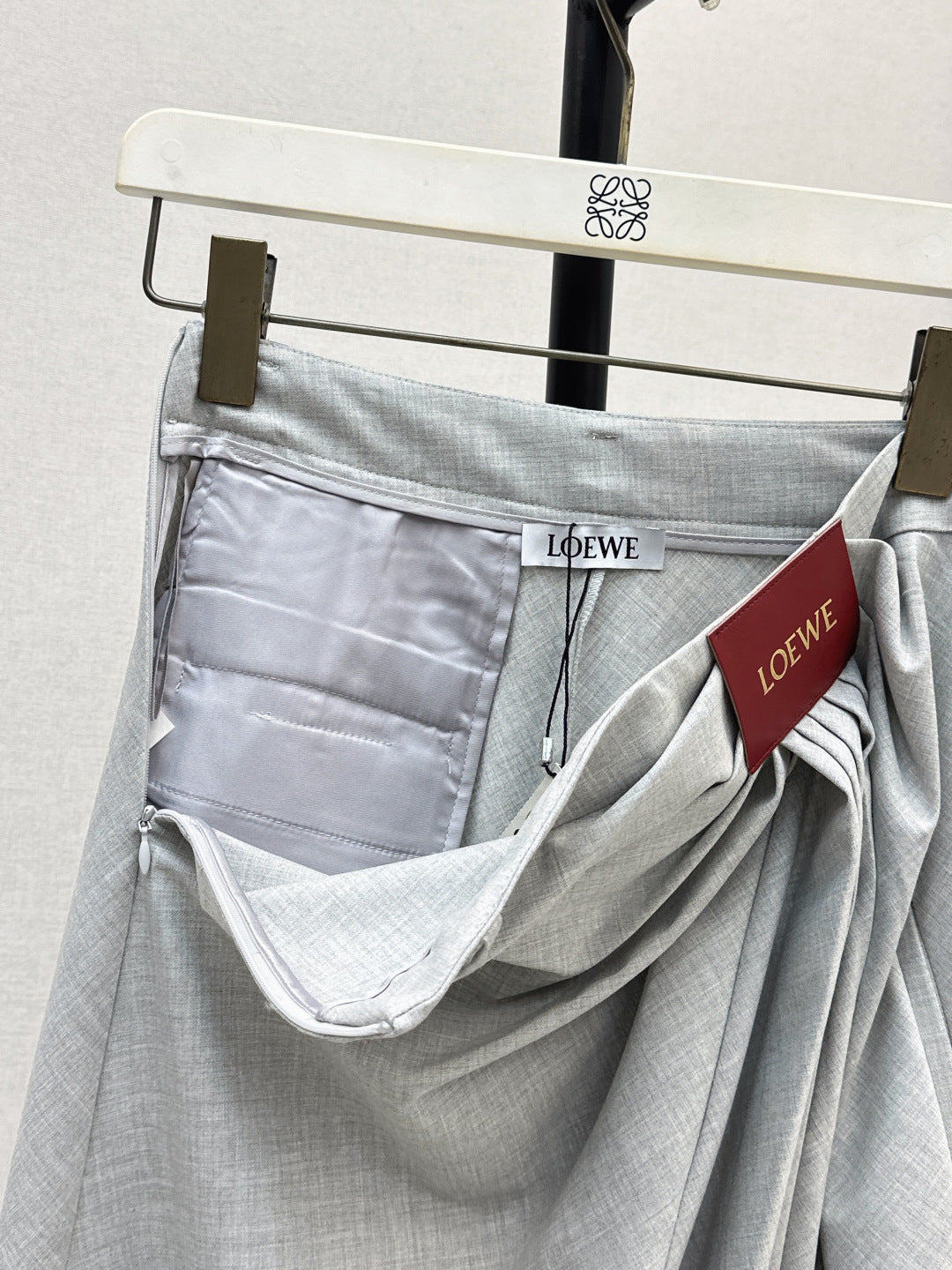 Loe NEW folds suits high-waist pants