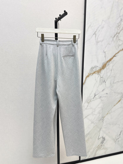 Loe NEW folds suits high-waist pants