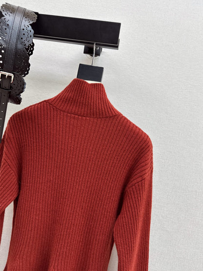 Max NEW Bell-sleeved sweater with a belt