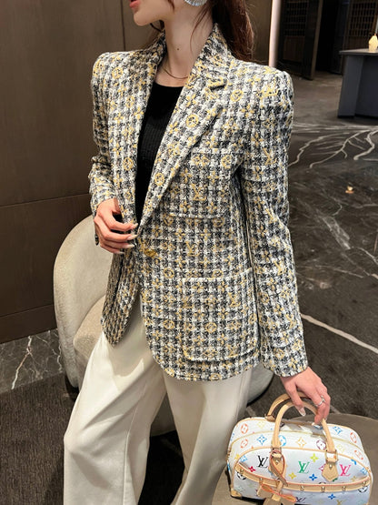 Louis NEW Woven blazer