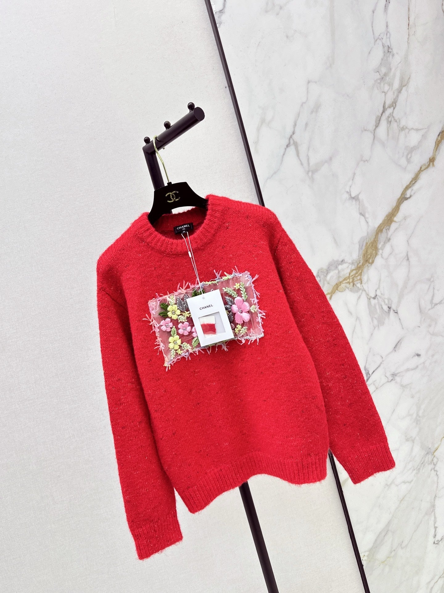 Chan NEW Floral sweater