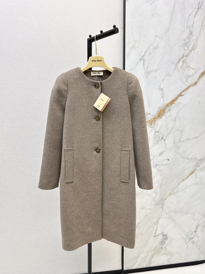 Miu NEW woolen overcoats