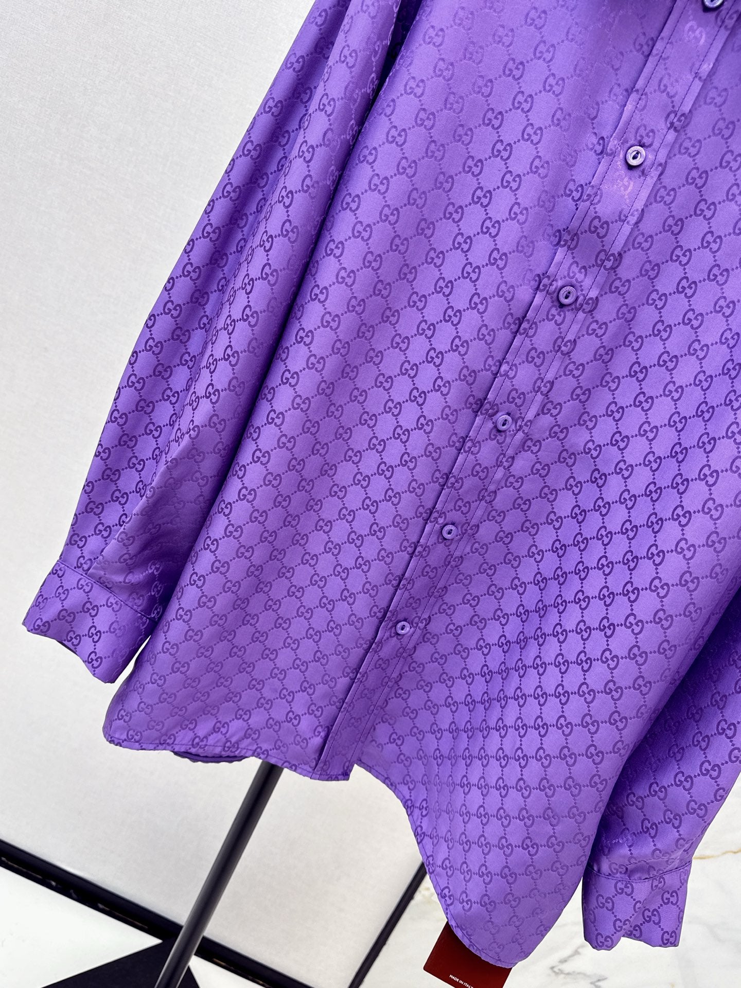 Guc NEW printed silk shirt