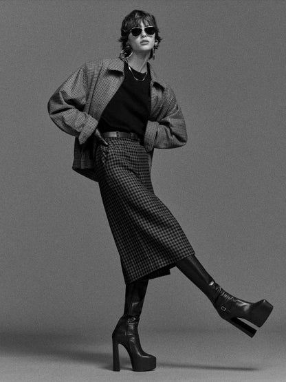 Saint NEW Vintage houndstooth jacket