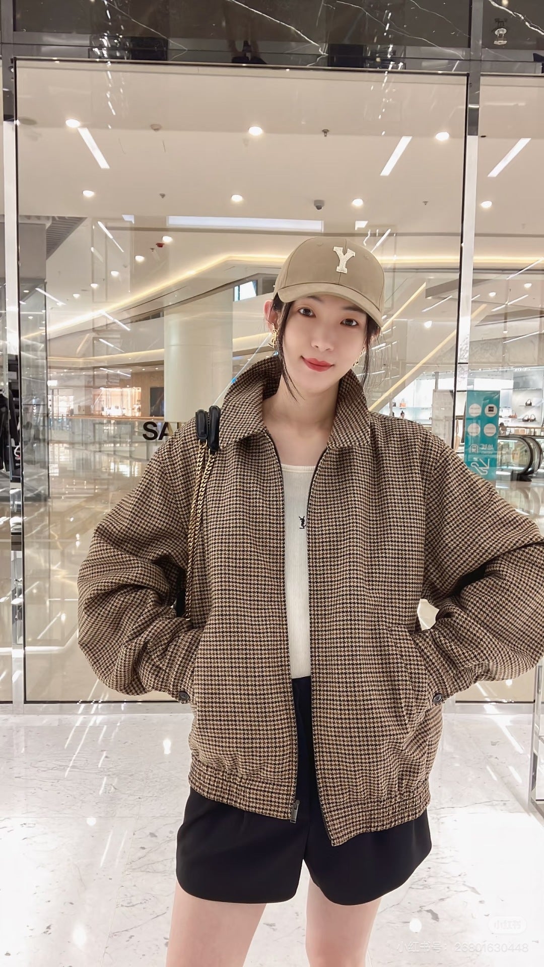 Saint NEW Vintage houndstooth jacket