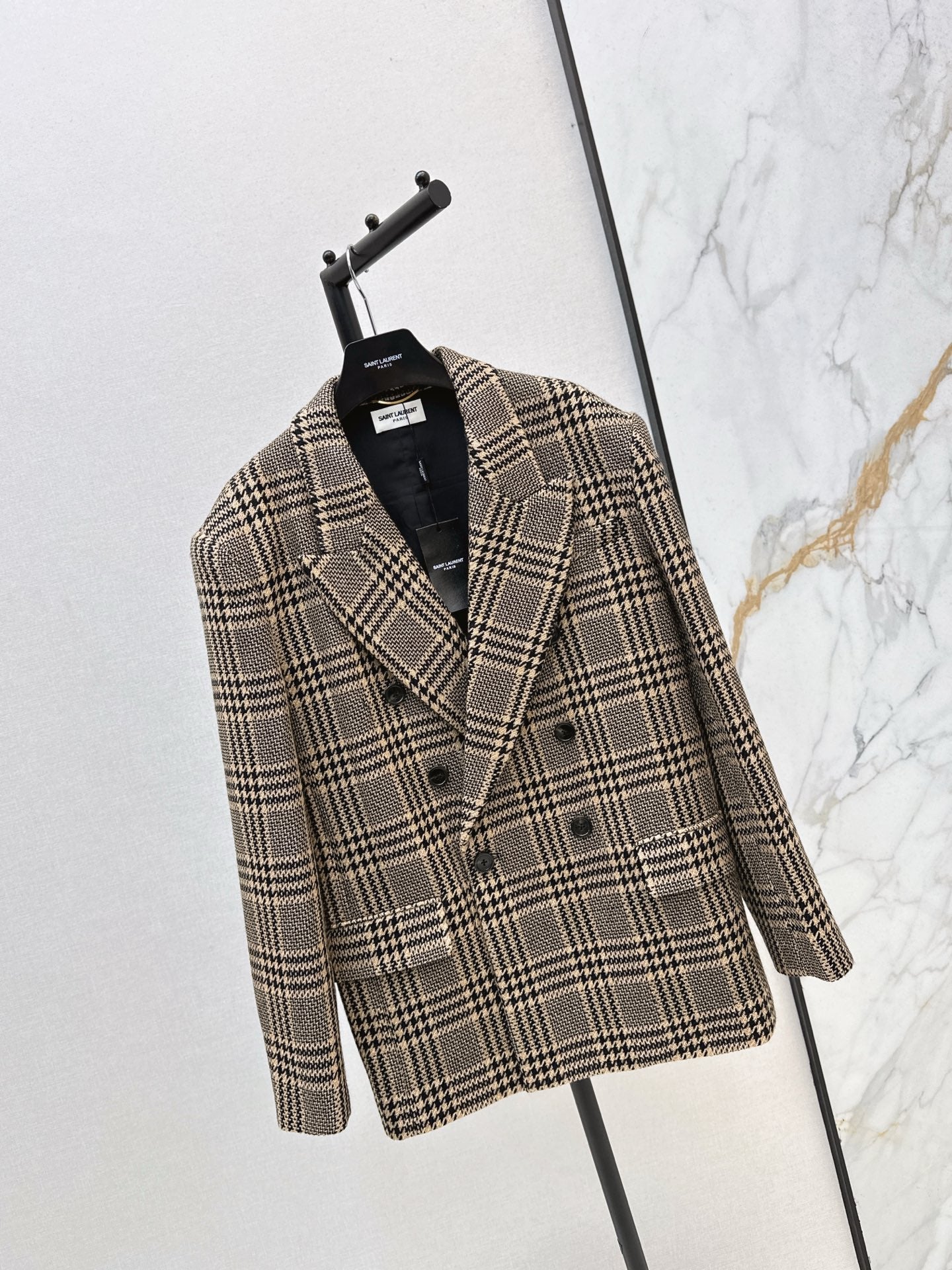 Saint NEW Vintage plaid blazer