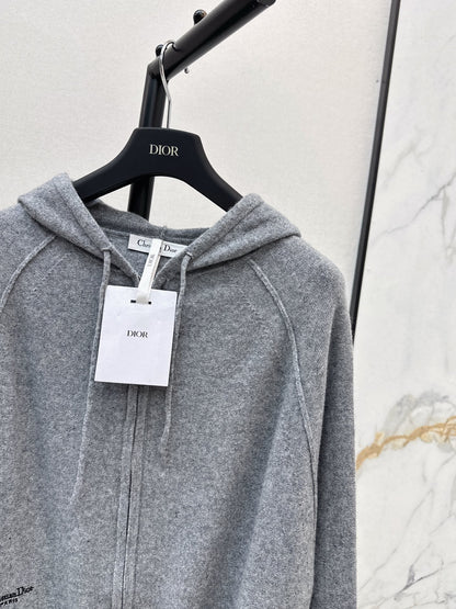 CD NEW Embroidered cashmere jacket