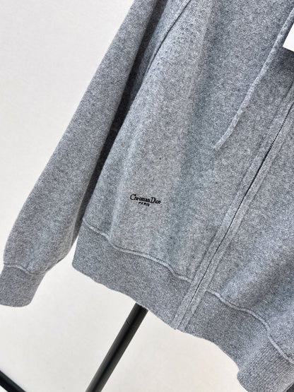 CD NEW Embroidered cashmere jacket