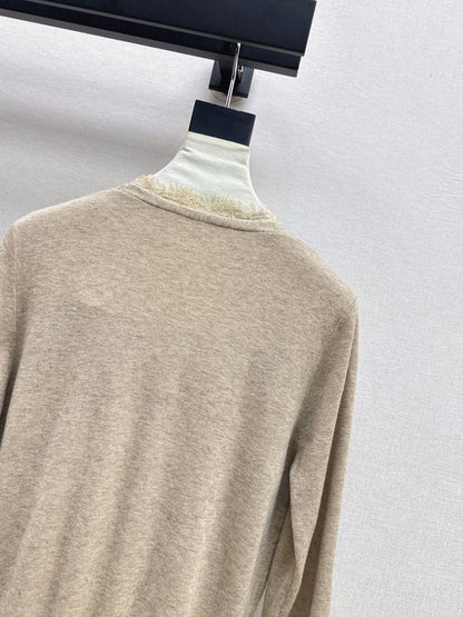 Es NEW Lace-paneled cardigan