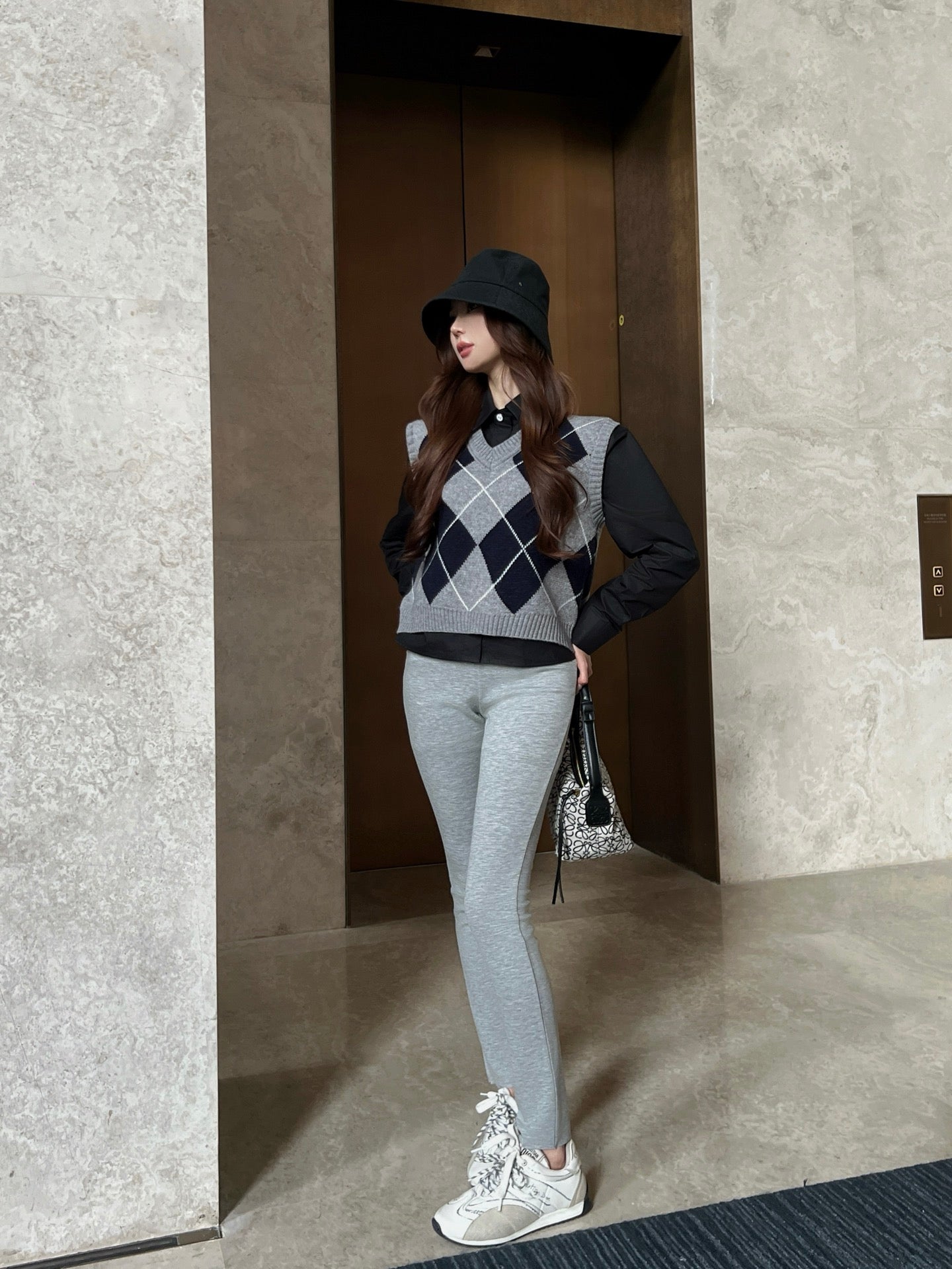 Brun NEW High-waisted leggings