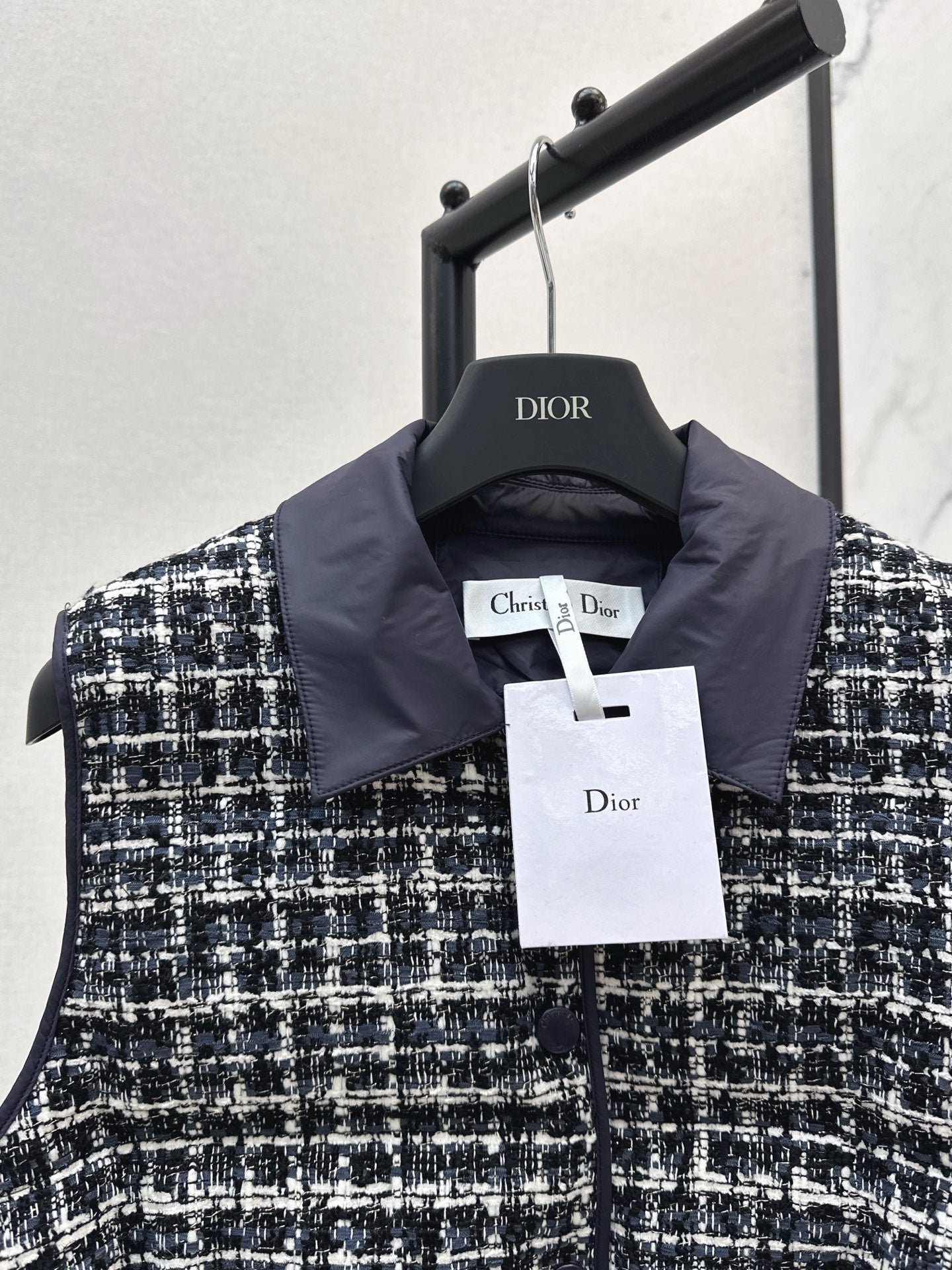 CD NEW Woven down Vest jacket