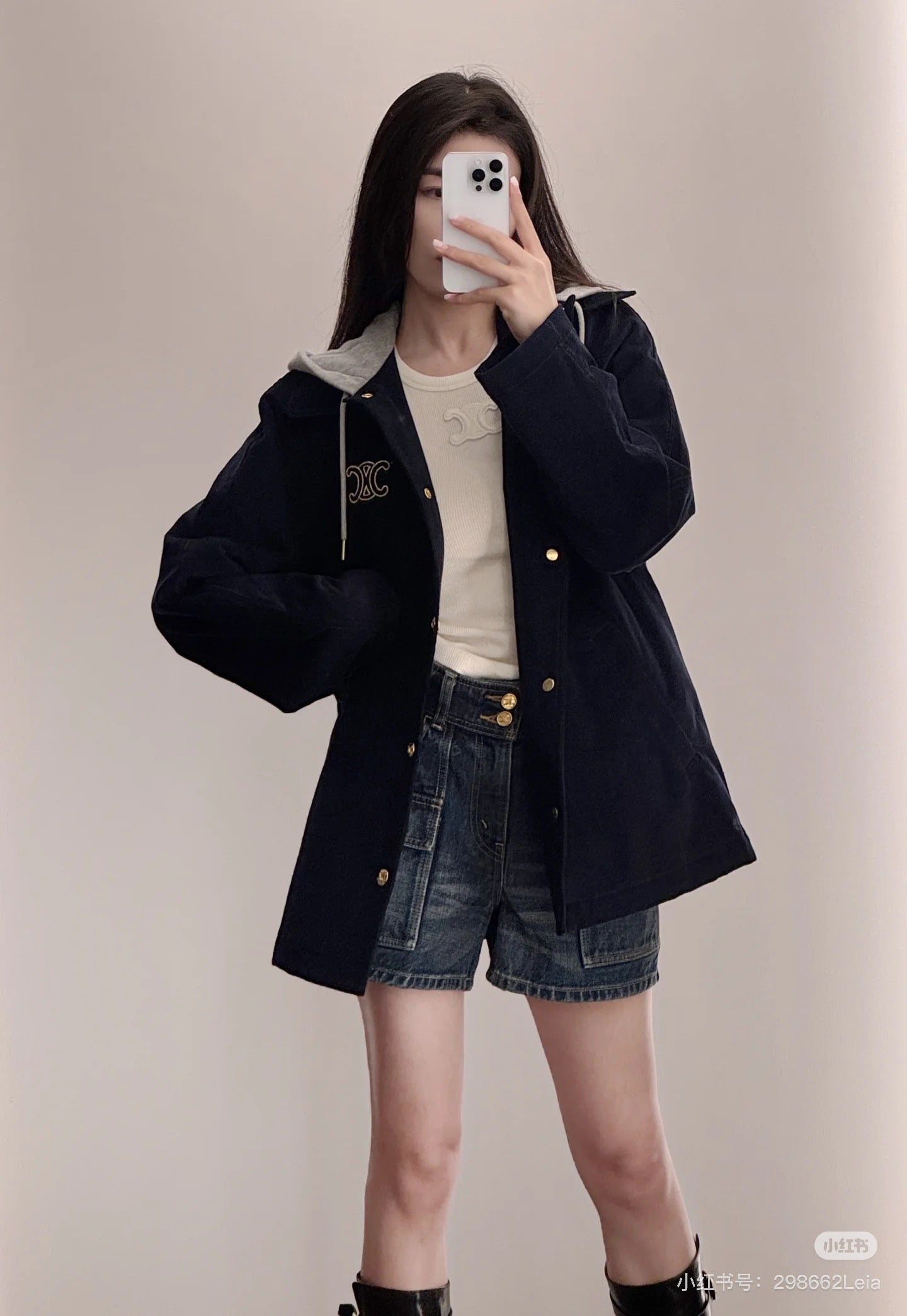 Celi NEW Drawstring padded jacket