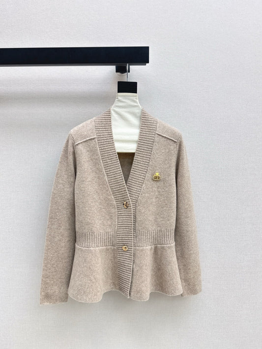 CD NEW V-neck cardigan