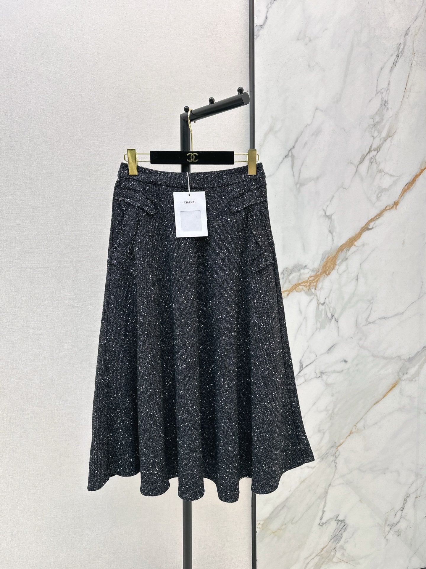 Chan NEW tweed pleated skirts