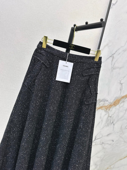 Chan NEW tweed pleated skirts