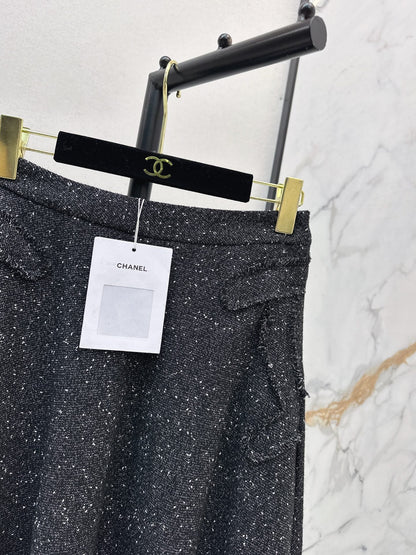 Chan NEW tweed pleated skirts