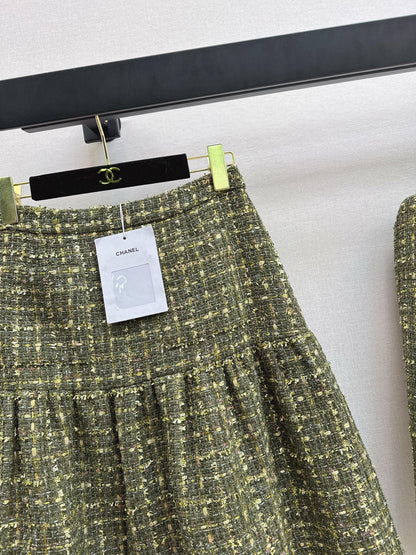 Chan NEW woven skirt